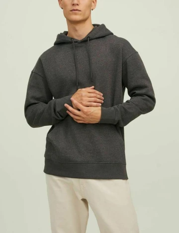 Hanorac Jack&Jones, gri inchis, L Gri