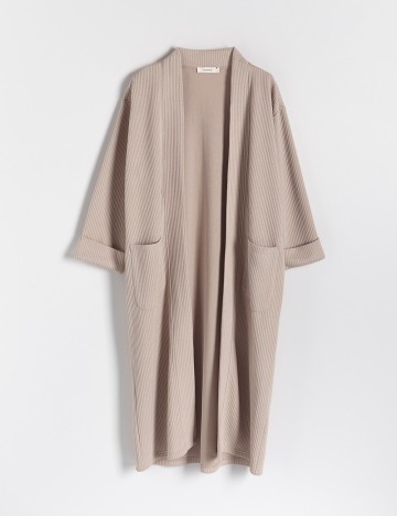 Cardigan Reserved, crem, S