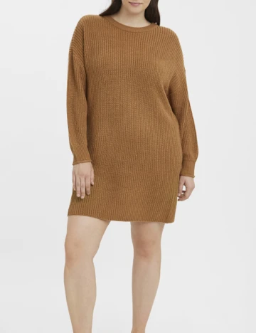 Rochie Scurta Vero Moda Curve, maro, M-46/48