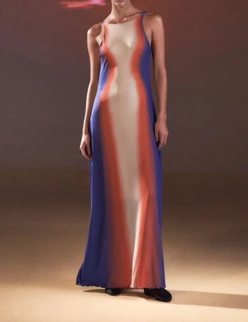 Rochie lunga Reserved, mix culori, L Mix culori