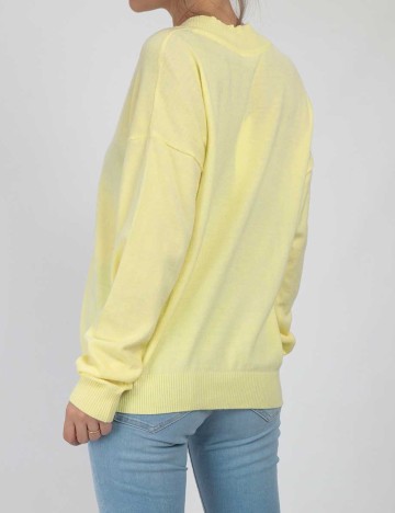 Bluza Noisy May, galben, M