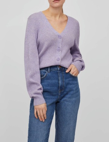 Cardigan Vila, mov, XXL