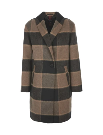 Palton Comma, negru/maro, 36 Negru