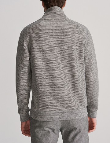 Pulover Reserved, gri, L