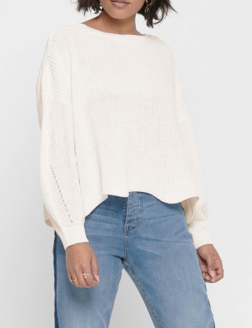 
						Pulover Only, ecru