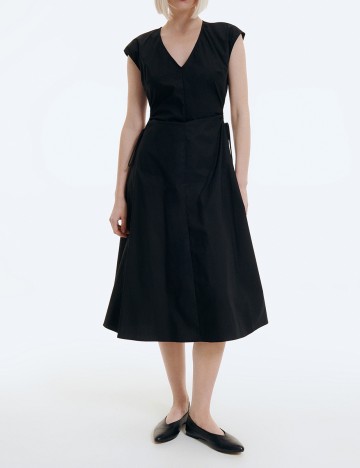 Rochie medie Reserved, negru, 34
