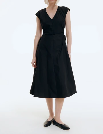 Rochie medie Reserved, negru, 34