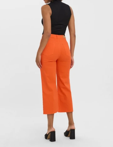 Pantaloni Vero Moda, portocaliu Portocaliu