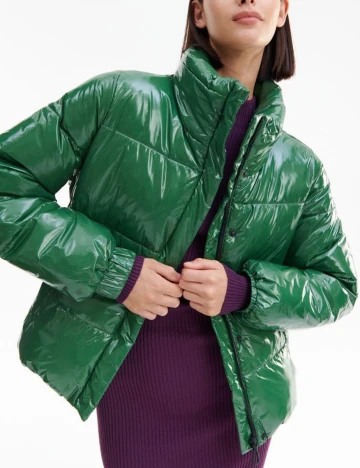 Geaca Reserved, verde, 34 Verde