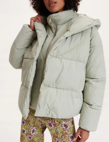 Geaca Reserved, verde, 34 Verde