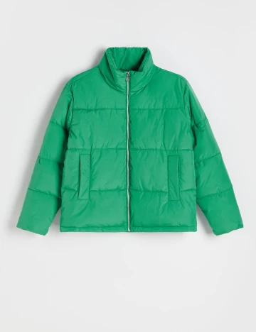 Geaca Reserved, verde, 42
