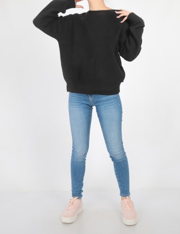 Pulover Q/S, negru, S