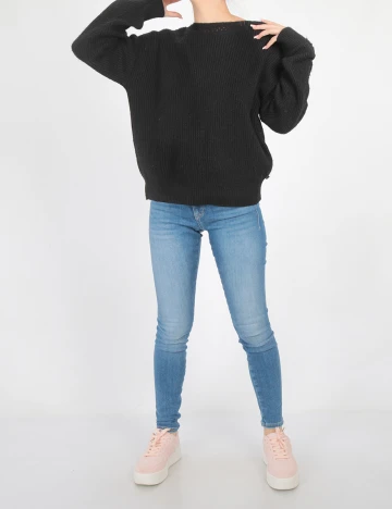 Pulover Q/S, negru, S