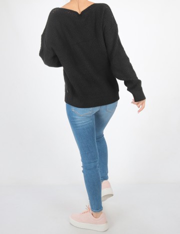 Pulover Q/S, negru, S