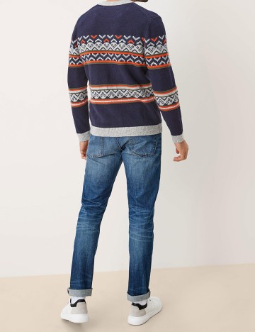 Pulover s.Oliver, bleumarin, XXL