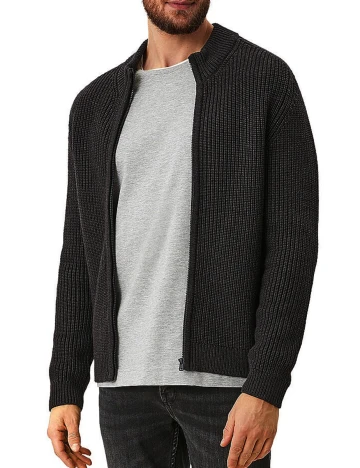 Pulover s.Oliver, gri inchis Gri