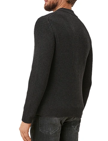 Pulover s.Oliver, gri inchis Gri