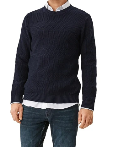 Pulover s.Oliver, bleumarin Albastru