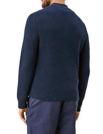 Pulover s.Oliver, bleumarin, S