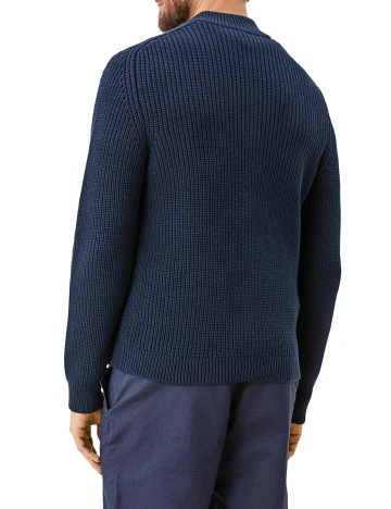 Pulover s.Oliver, bleumarin, S
