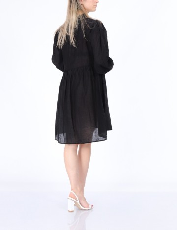 Rochie scurta Pieces, negru, M