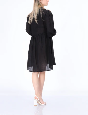 Rochie scurta Pieces, negru, M