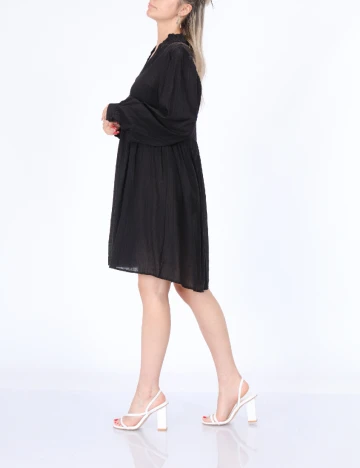 Rochie scurta Pieces, negru, M