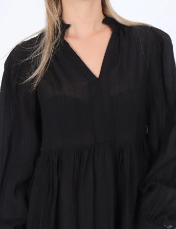 Rochie scurta Pieces, negru, M