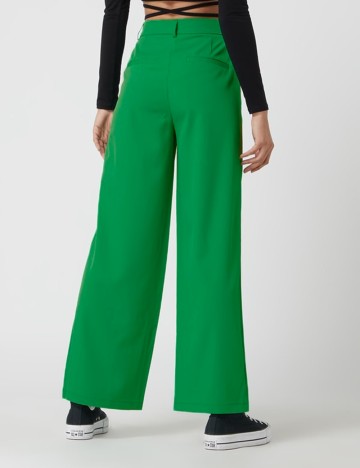 Pantaloni Pieces, verde, S