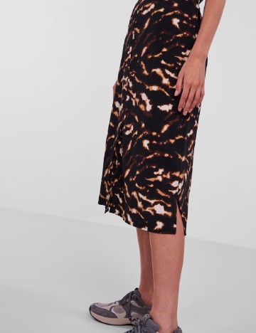 Fusta Pieces, negru, S