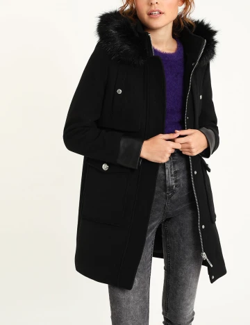 Palton Pimkie, negru, L Negru