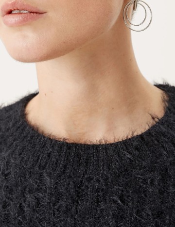 Pulover Q/S, negru, XL