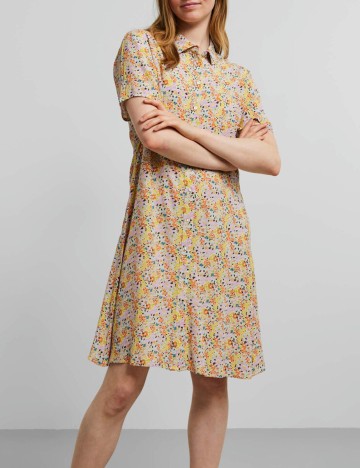 
						Rochie scurta Pieces, floral