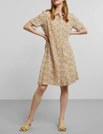 Rochie scurta Pieces, floral