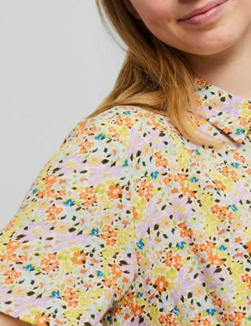 Rochie scurta Pieces, floral