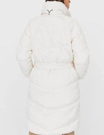Geaca Stradivarius, alb, S