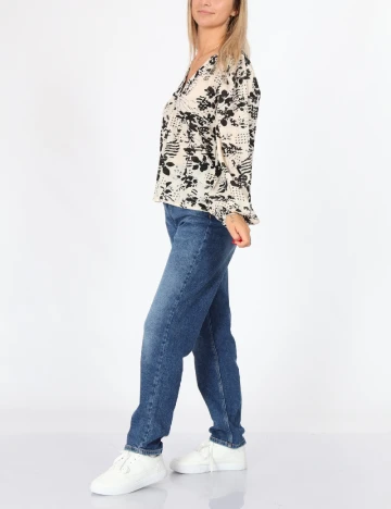 Bluza Pieces, crem