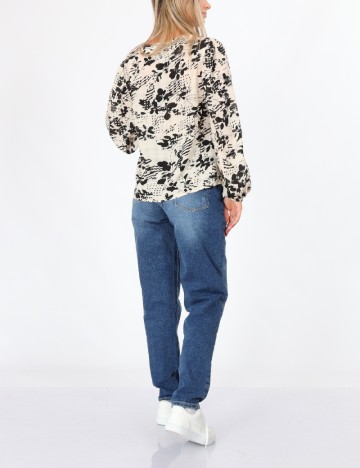 Bluza Pieces, crem