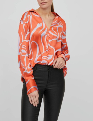 Camasa Vila, portocaliu