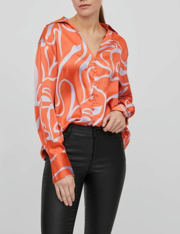 Camasa Vila, portocaliu