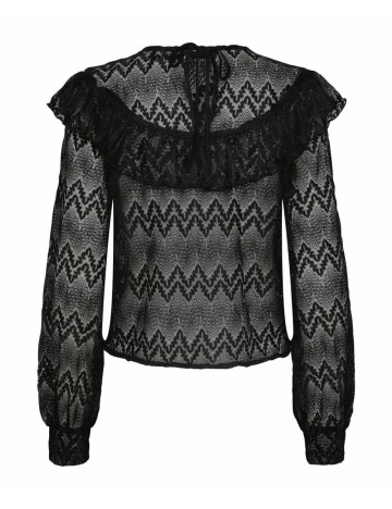 Bluza Pieces, negru, XS