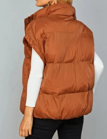 Vesta SHEIN, caramiziu, L Maro