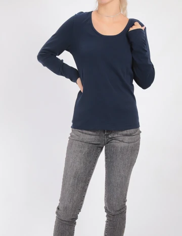 Bluza Only, bleumarin
