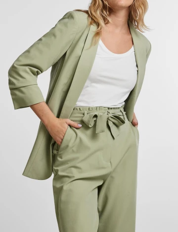 Blazer Pieces, verde, M Verde