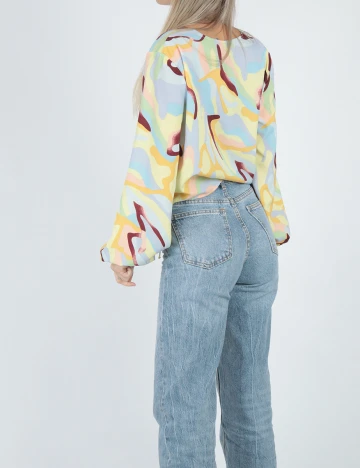 Bluza Pieces, mix culori, L