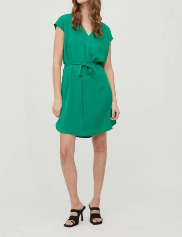 Rochie scurta Vila, verde
