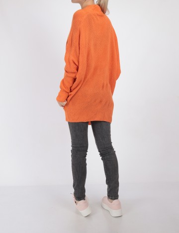 Cardigan SHEIN, portocaliu, M
