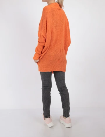 Cardigan SHEIN, portocaliu, M Portocaliu
