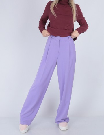 Pantaloni Pieces, mov