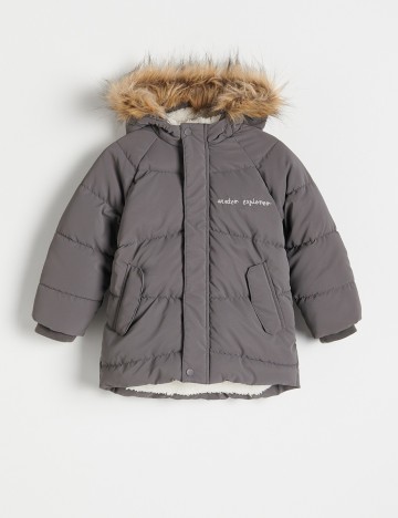 Geaca Reserved, gri, 3-4 ANI